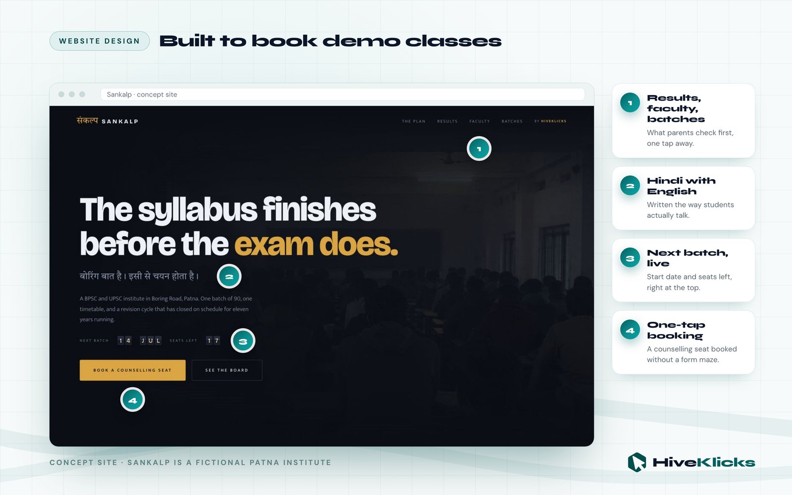 coaching institute website design Patna